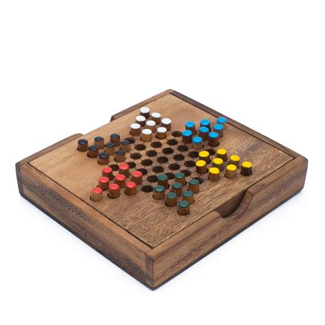 wooden chinese checkers board game  sale buy  wooden set