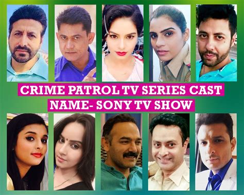 Crime Patrol Tv Series Cast Name Sony Tv Show Crew