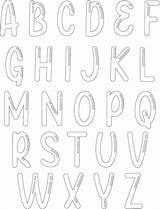 Bubble Printable Letter Stencils Letters Alphabet Capital Coloring Pages Printablee Via sketch template