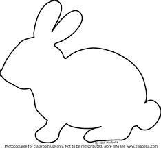 bunny templates google search easter bunny template printable