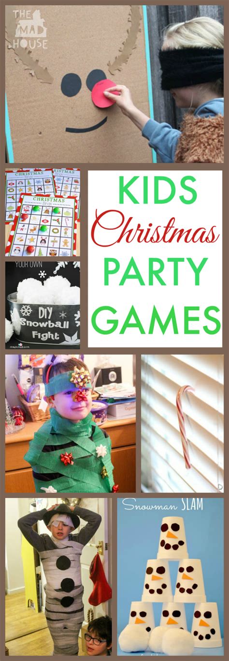 fun kids christmas party games mum   madhouse