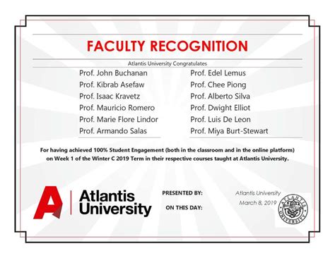 atlantis university  linkedin proudmoment auproud faculty