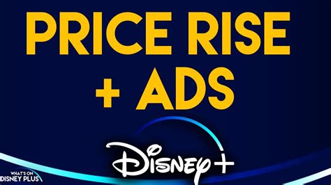 disney price rise ad supported tier details announced disney  news youtube