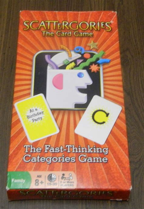 scattergories  card game card game review geeky hobbies