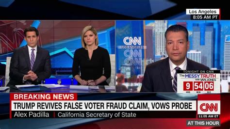 California Official Voter Fraud Claims Dangerous Cnnpolitics
