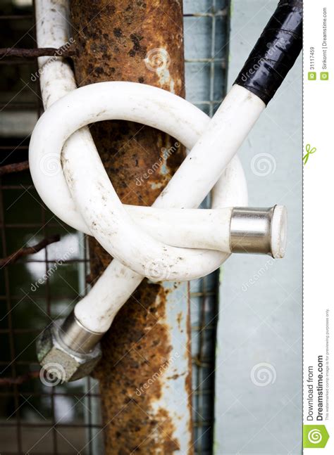 water tube stock image image  plastic joint falling