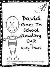 David Goes School Unit Reading sketch template