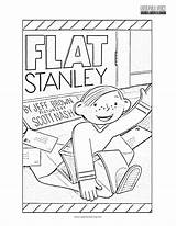 Flat Stanley Coloring Fun sketch template