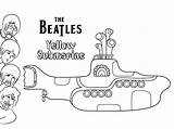 Beatles Submarine Colorear Submarino Supercoloring Tudodesenhos Desenho Celebritys Ausmalbild Plattencover Disegno Tatuajes sketch template