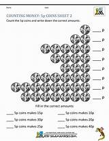 Counting Coins 99worksheets sketch template