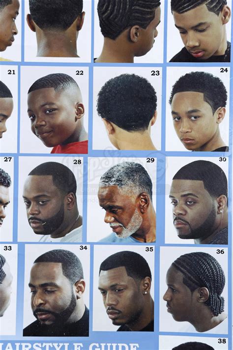 lot  pops barber shop haircut styles poster price estimate