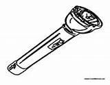 Camping Flashlight Coloring Pages Colormegood sketch template