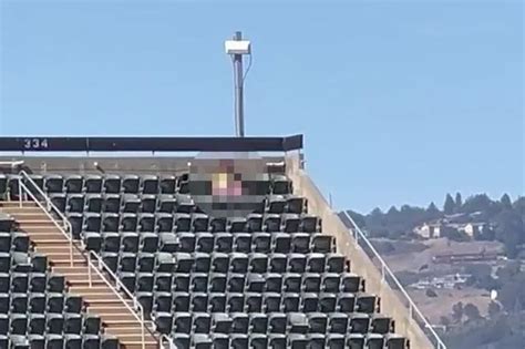 Randy Couple Spotted Having Sex In Sports Stadium At Game As Crowd