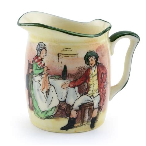 Robert Burns Pitcher Mini Royal Doulton Seriesware Seaway China Co