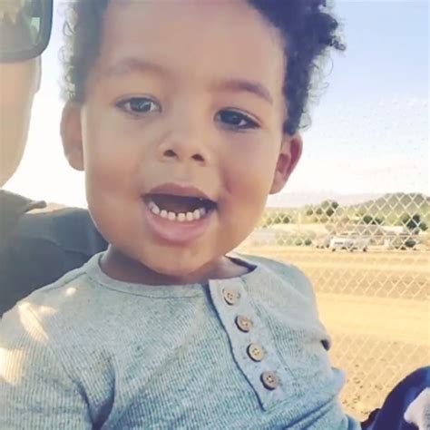 Amber Rose And Wiz Khalifa S Son Sebastian 2 Acts Adorable On A Fun
