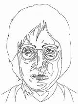 March Lennon sketch template