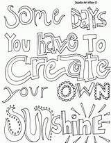 Coloring Pages Quotes Sayings Easy Color Library Clipart sketch template