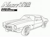 Camaro Coloring Pages Car Muscle Chevy Chevrolet Ss 1969 Cars Classic Z28 Drawing Truck American Lowrider Letscolorit Book Drawings Printable sketch template