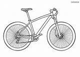 Bicycle Bicycles sketch template