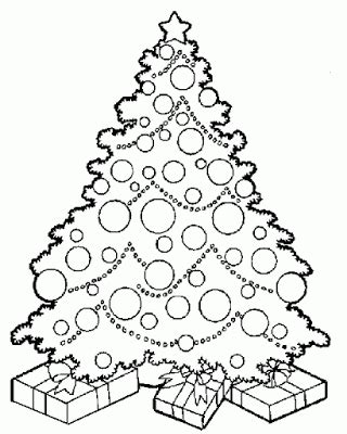 coloring pages christmas tree coloring pages  christmas