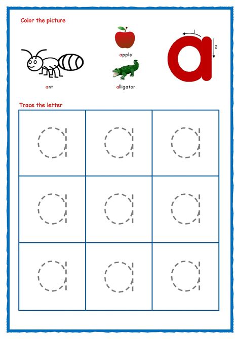 printable trace  letter   activity