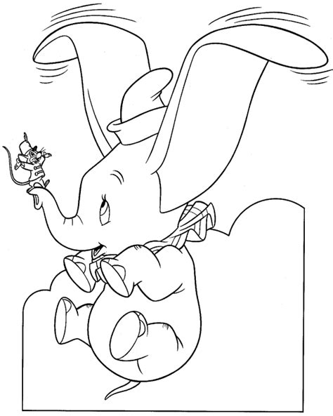 dumbo coloring pages  print dumbo kids coloring pages