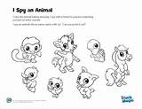 Animal Coloring Pages Leapfrog Baby Printables Alphabet Animals Template Cute Color sketch template