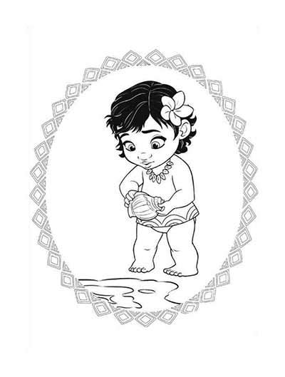 moana coloring pages updated march