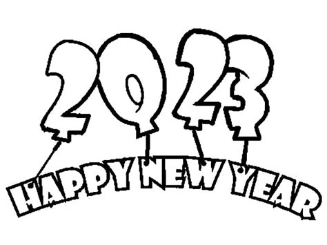 year  coloring page  print  color