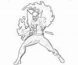 Fist Coloring Iron Pages Marvel Capcom Vs Yumiko Fujiwara Ironfist Popular Library sketch template