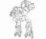 Mechwarrior Catapult Online Views Coloring Pages sketch template