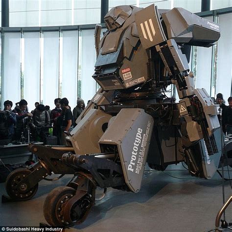real life transformer suit hits amazon for a cool 1mand firework launcher daily mail online