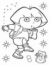 Dora Coloring Explorer Pages Kids Quiet Printable Diego Great Categories Cartoon Entitlementtrap sketch template