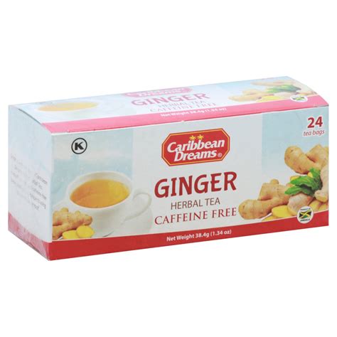 Caribbean Dreams Ginger Tea Bags Shop Tea At H E B