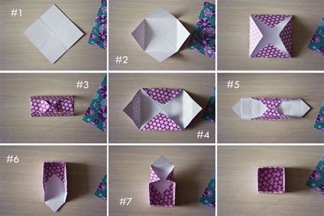 tuto origami boite facile origami boite tuto origami origami simple