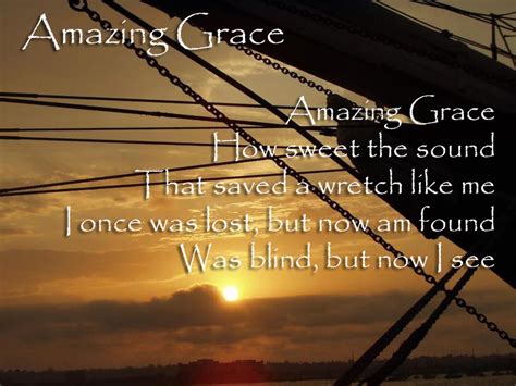 amazing grace song story reflect daniel catherine