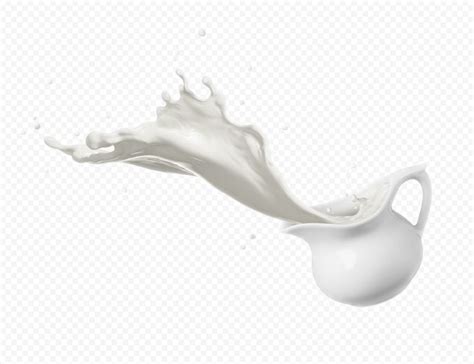 hd poured milk jug pitcher splash png citypng