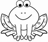 Coloring Frog Prince Froggy Pages Getdrawings Printable Getcolorings sketch template