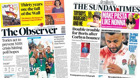 newspaper headlines tories head  winter nhs crisis  england