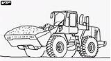 Traktor Trator Bagger Malvorlagen Pobarvanke Excavator Carregadeira Retroescavadeira Ausdrucken Pá Traktorji Escavadeira Loader Baumaschinen sketch template