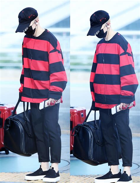 Seventeen Woozi Airport Fashion Korean Men S Fashion Kpop
