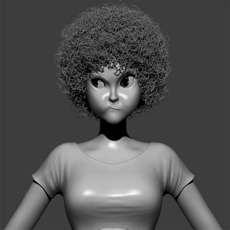 Hair 3d Models Zbrush Ztl Download Free3d