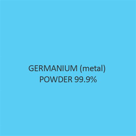 Buy Germanium Metal Powder 99 9 Online At In Small