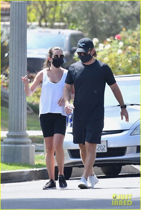lea michele and zandy reich kick off their week with a walk photo