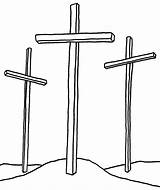 Cruces Crosses Colorear Iglesia sketch template