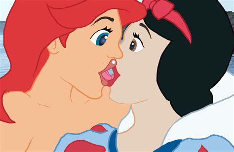 Ariel Meets Snow White By Disneyphile On Deviantart