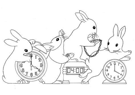coloring page telling time  printable coloring pages img