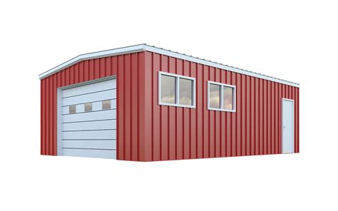 24x32 Garage Kit Cost And Quick Pricing General Steel Shop