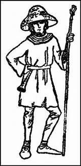 Fashion Medieval Shepherd Costume Calthrop English Era Henry Tunic Clothing Dion Clayton Fashions Male sketch template