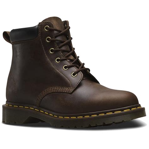 dr martens  ben boots  eye mens shoes crazy horse leather  gaucho brown